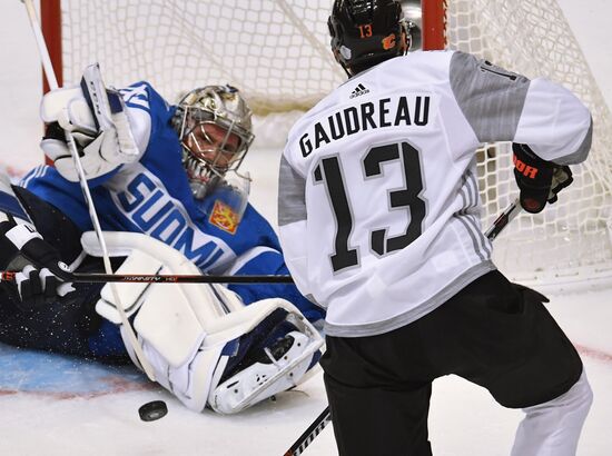 World Cup of Hockey. Finland vs. North America U23