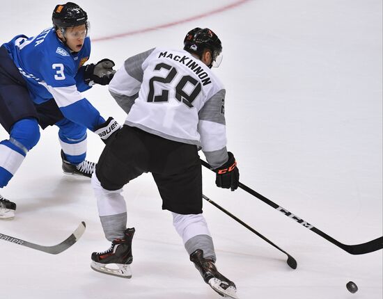 World Cup of Hockey. Finland vs. North America U23