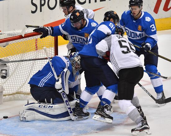 World Cup of Hockey. Finland vs. North America U23