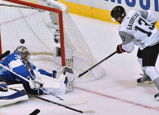 World Cup of Hockey. Finland vs. North America U23