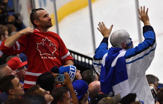 World Cup of Hockey. Finland vs. North America U23