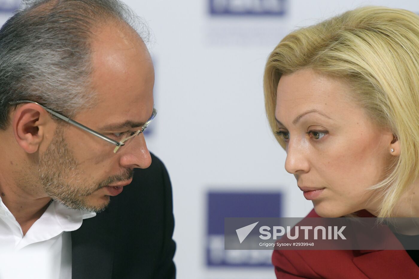 News conference by United Russia party's leaders