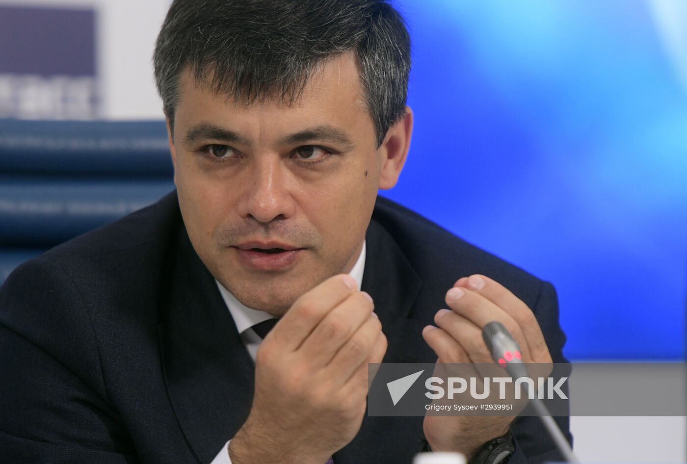 News conference by United Russia party's leaders