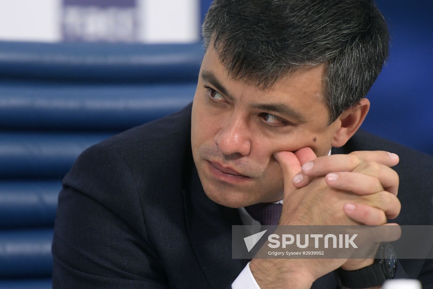 News conference by United Russia party's leaders