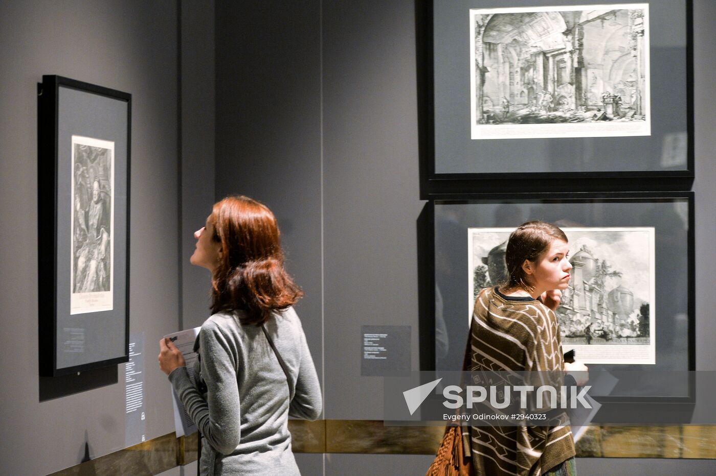 Opening of "Giovanni Battista Piranesi. Artworks from Russian and Foreign Collections"