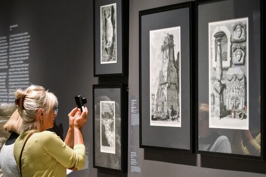 Opening of "Giovanni Battista Piranesi. Artworks from Russian and Foreign Collections"