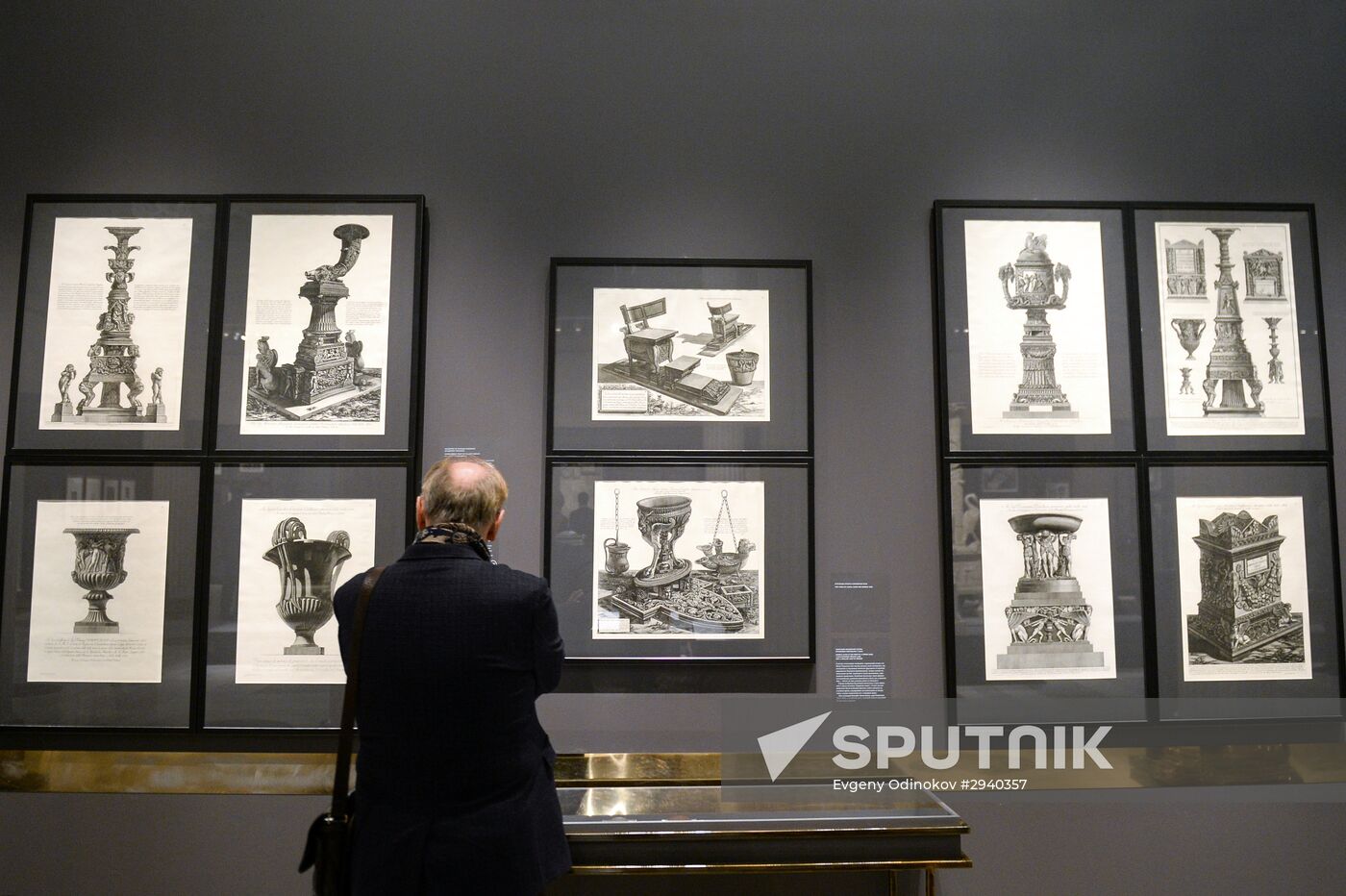 Opening of "Giovanni Battista Piranesi. Artworks from Russian and Foreign Collections"