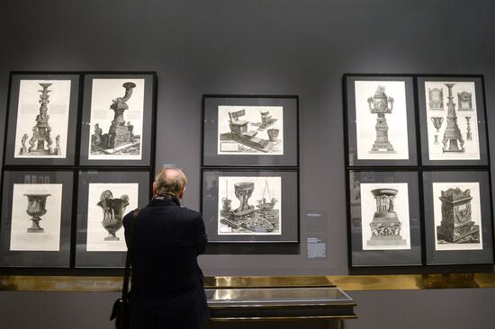 Opening of "Giovanni Battista Piranesi. Artworks from Russian and Foreign Collections"