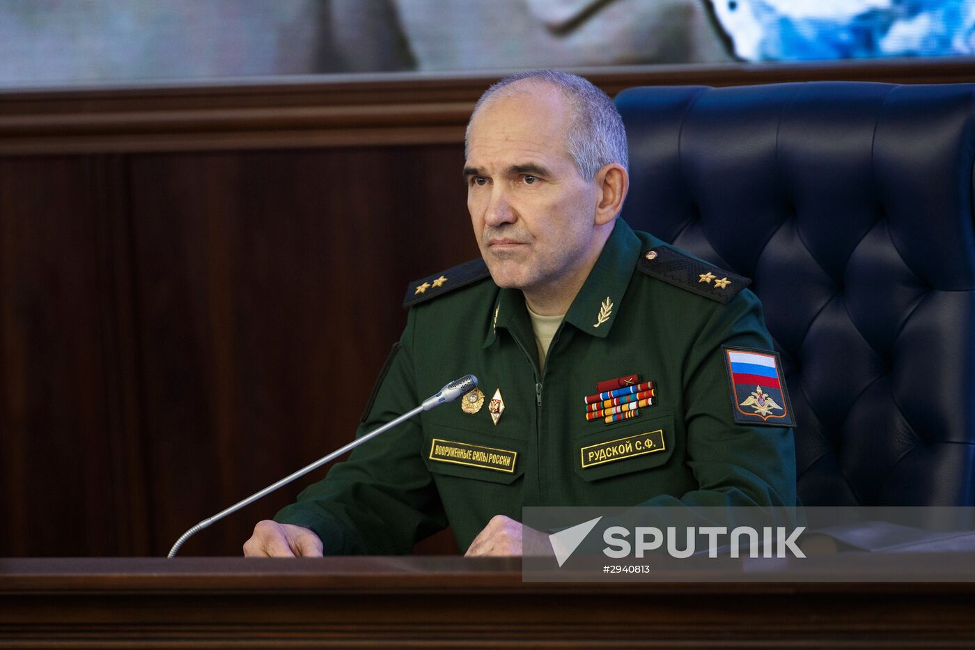 Sergei Rudskoi, Chief of the Main Operations Directorate of the Russian General Staff