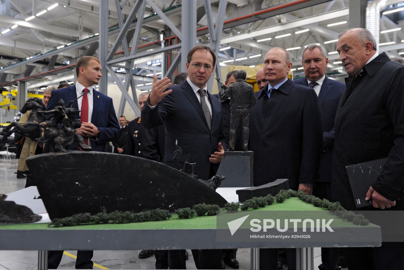 Russian President Vladimir Putin's working trip to Izhevsk
