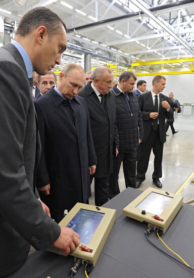 Russian President Vladimir Putin's working trip to Izhevsk