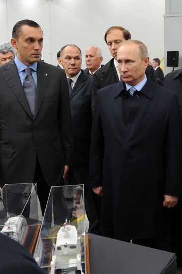 Russian President Vladimir Putin's working trip to Izhevsk