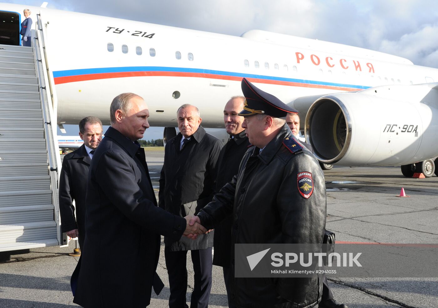 Russian President Vladimir Putin's working trip to Izhevsk