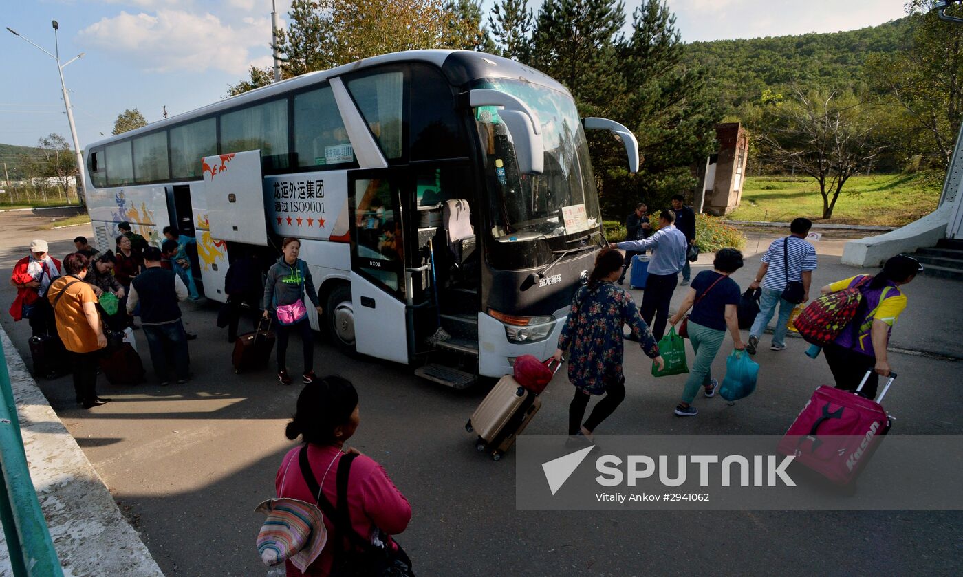 Pogranichny border checkpoint in Primorsky Territory