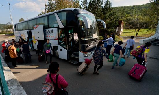 Pogranichny border checkpoint in Primorsky Territory