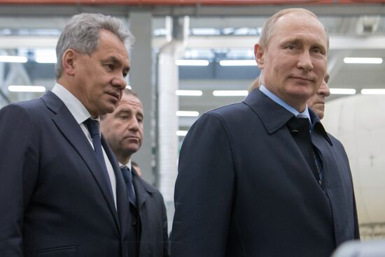 Russian President Vladimir Putin makes working trip to Izhevsk