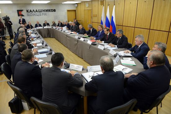 Russian President Vladimir Putin's working trip to Izhevsk