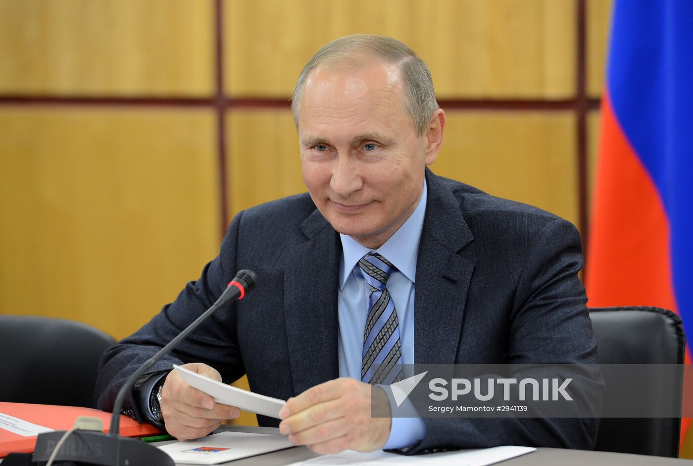 Russian President Vladimir Putin's working trip to Izhevsk