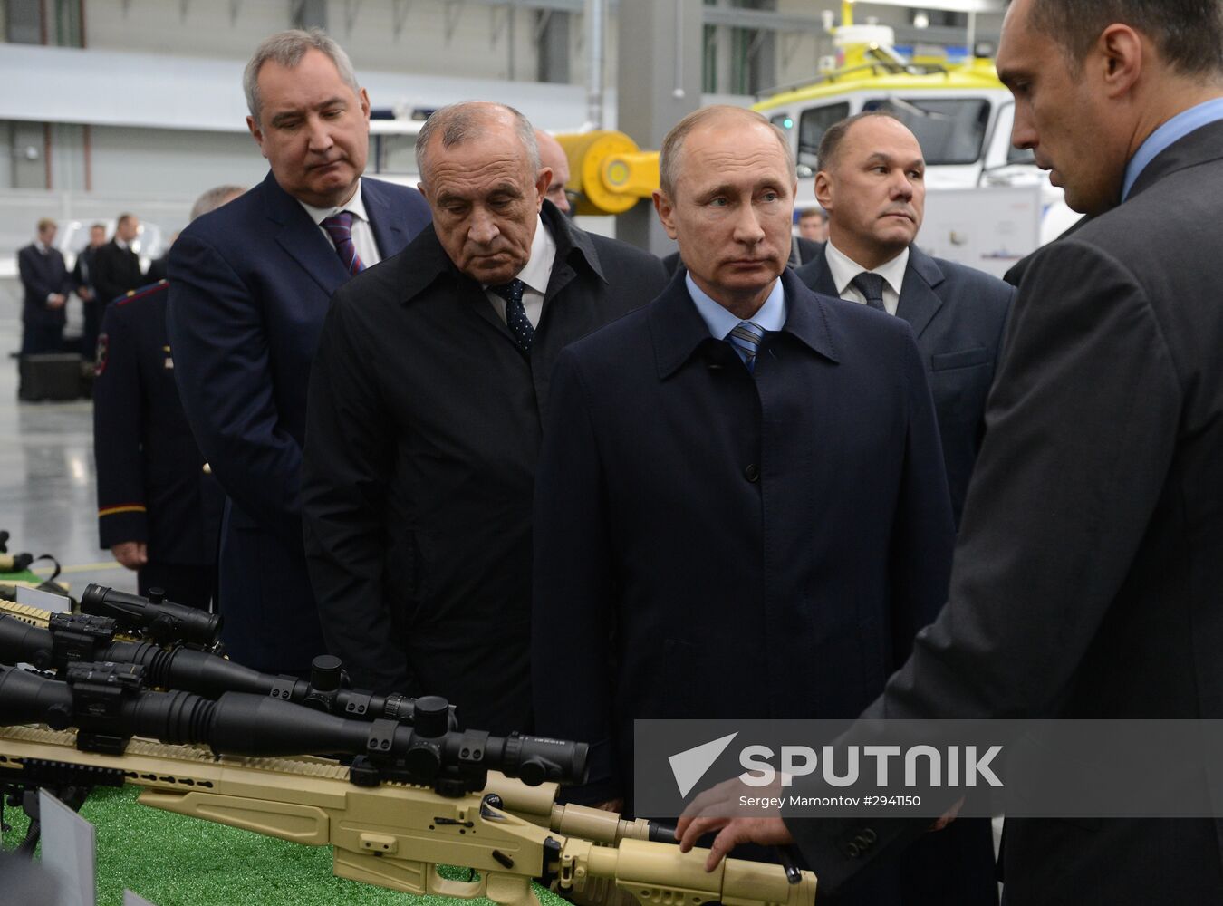 Russian President Vladimir Putin's working trip to Izhevsk