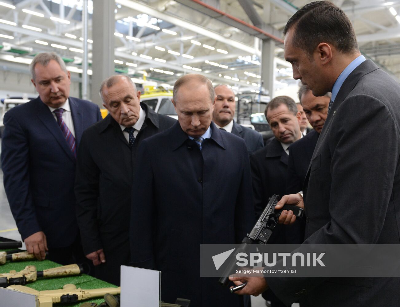 Russian President Vladimir Putin's working trip to Izhevsk