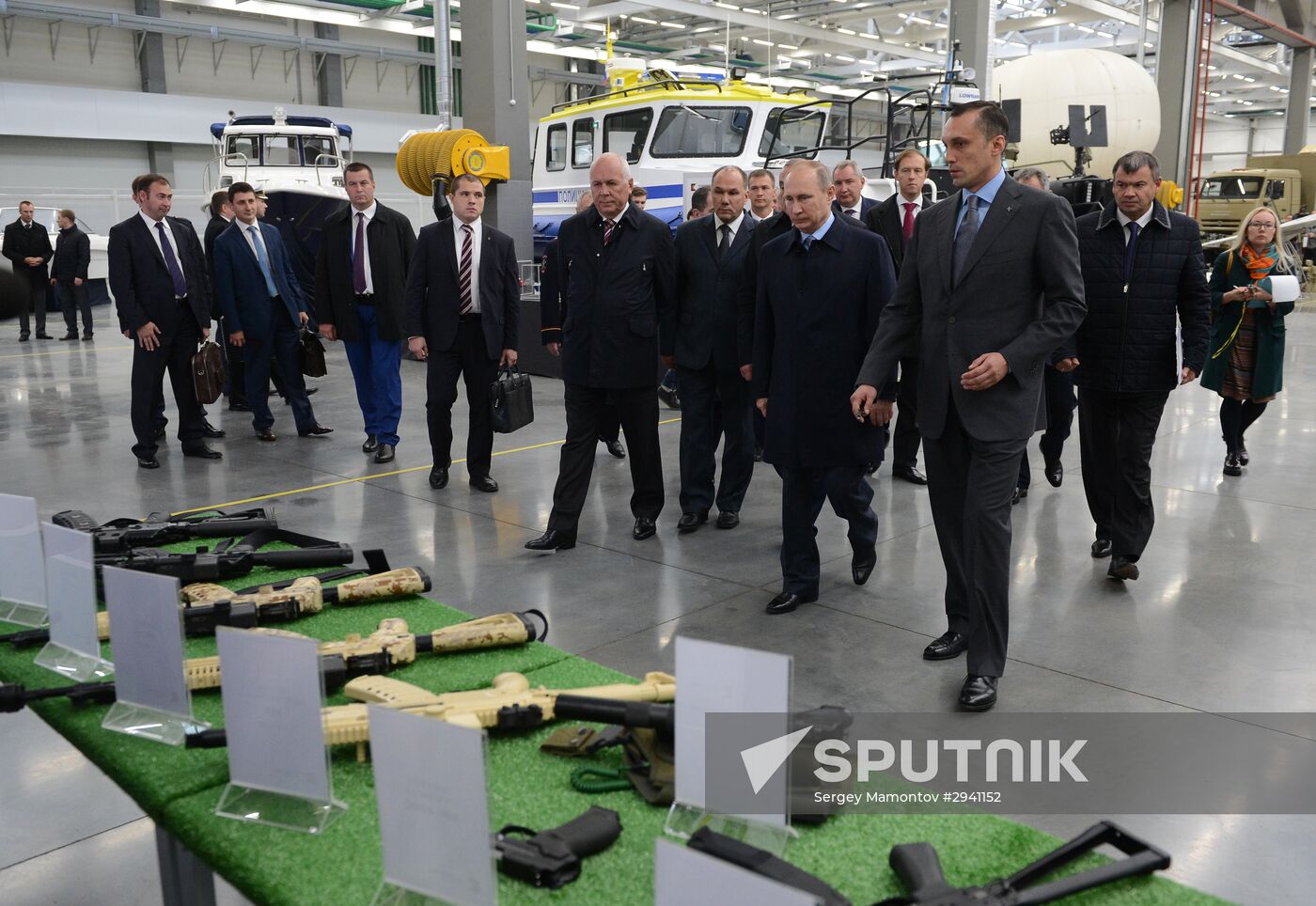 Russian President Vladimir Putin's working trip to Izhevsk