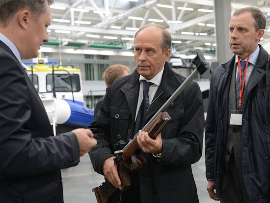 Russian President Vladimir Putin's working trip to Izhevsk