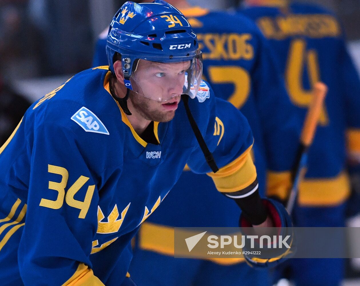 2016 World Cup of Hockey. Sweden vs. Finland