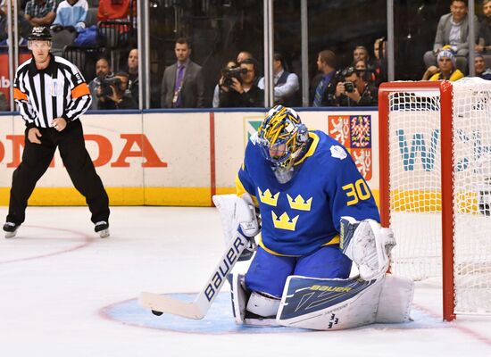 2016 World Cup of Hockey. Sweden vs. Finland