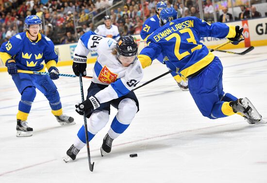 2016 World Cup of Hockey. Sweden vs. Finland