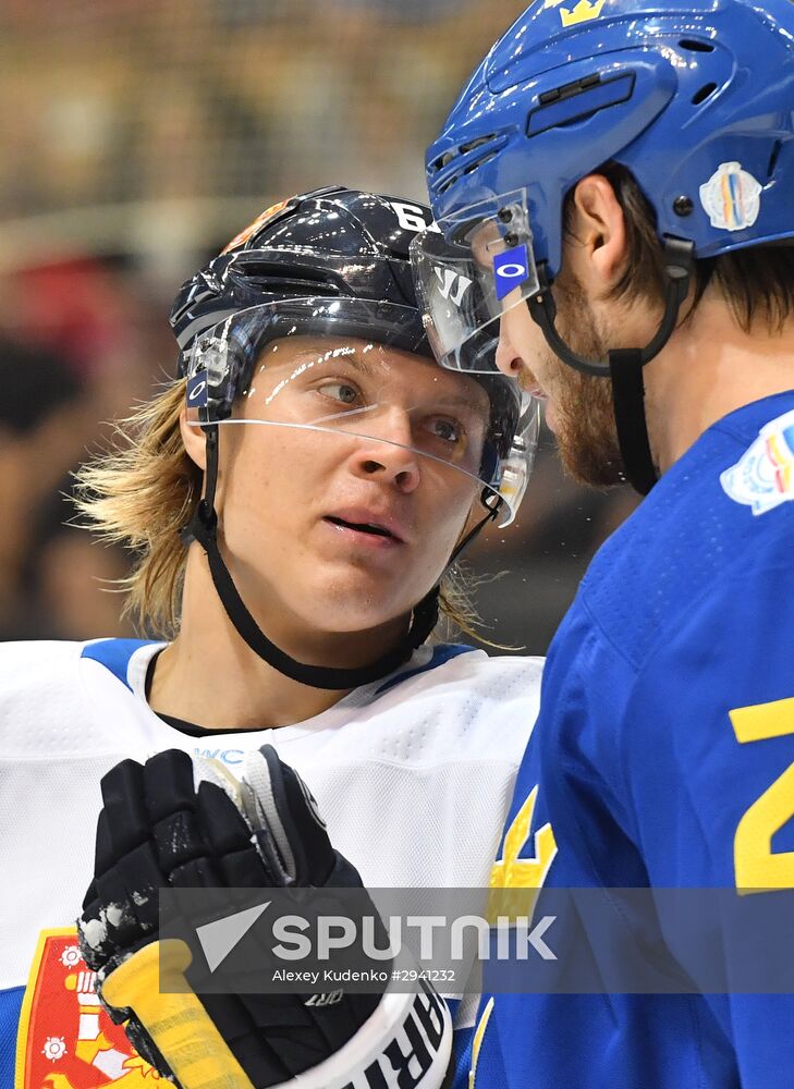 2016 World Cup of Hockey. Sweden vs. Finland