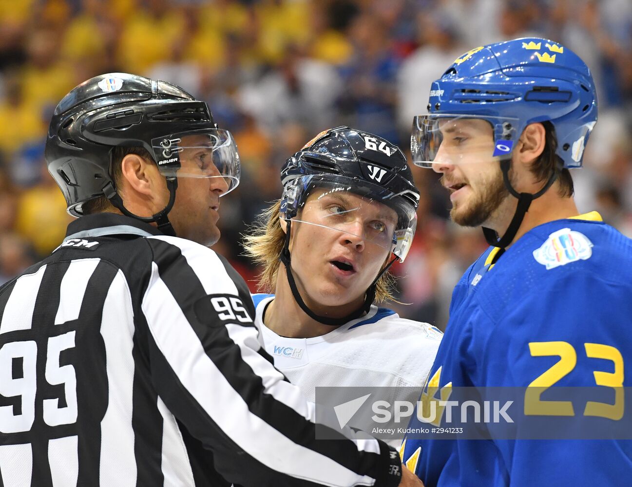 2016 World Cup of Hockey. Sweden vs. Finland