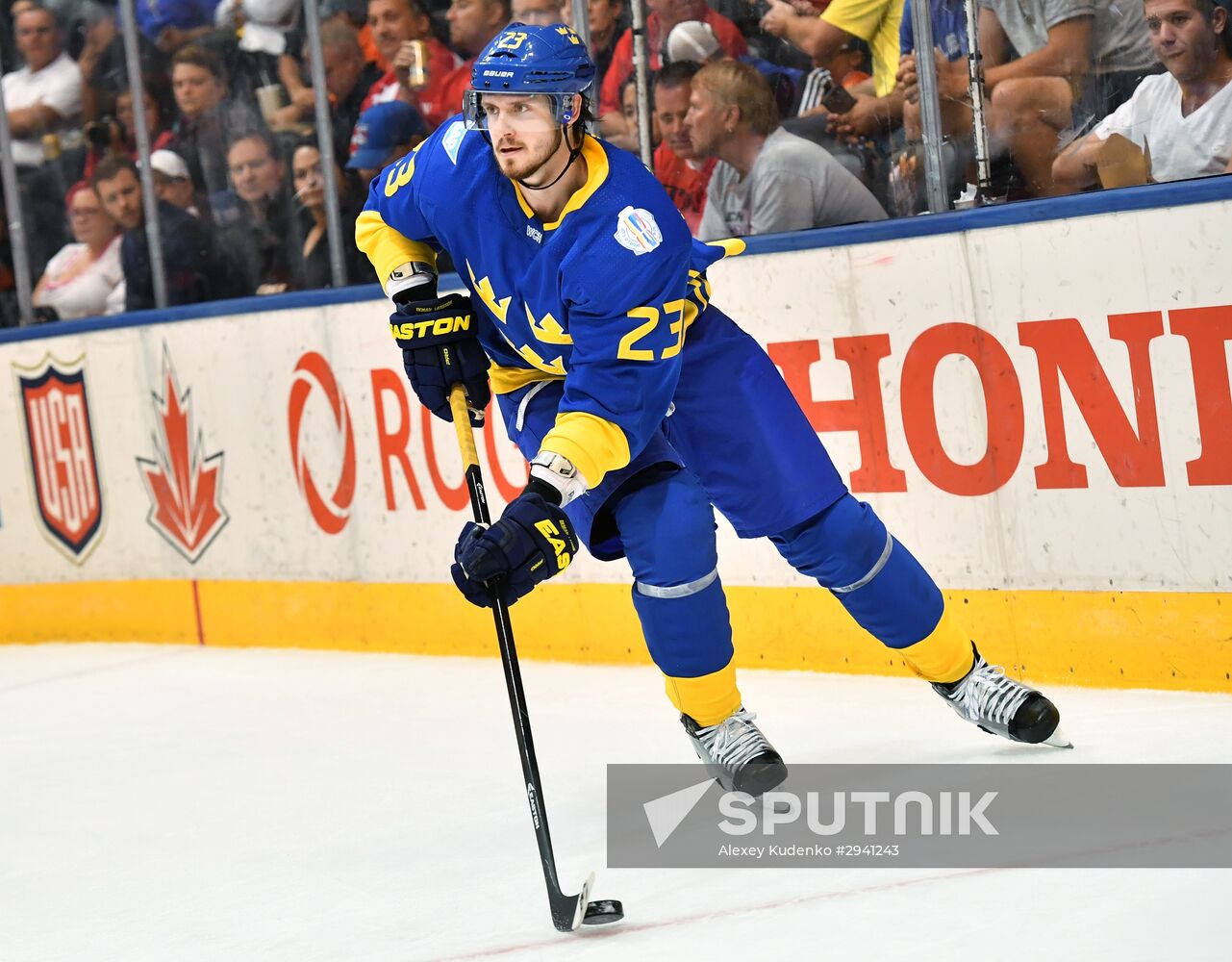 2016 World Cup of Hockey. Sweden vs. Finland