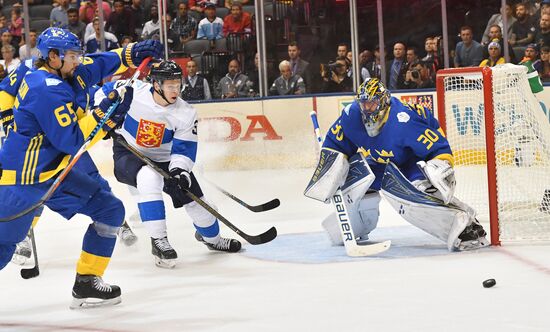 2016 World Cup of Hockey. Sweden vs. Finland