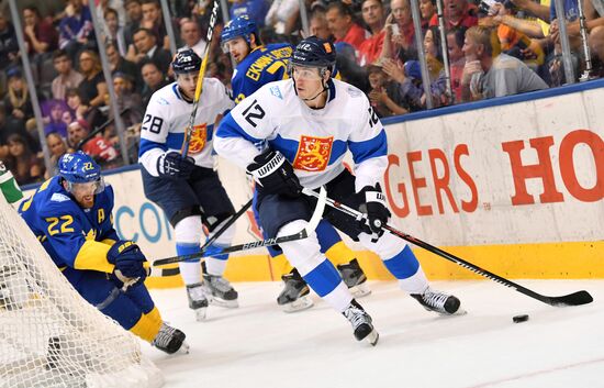 2016 World Cup of Hockey. Sweden vs. Finland