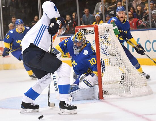 2016 World Cup of Hockey. Sweden vs. Finland