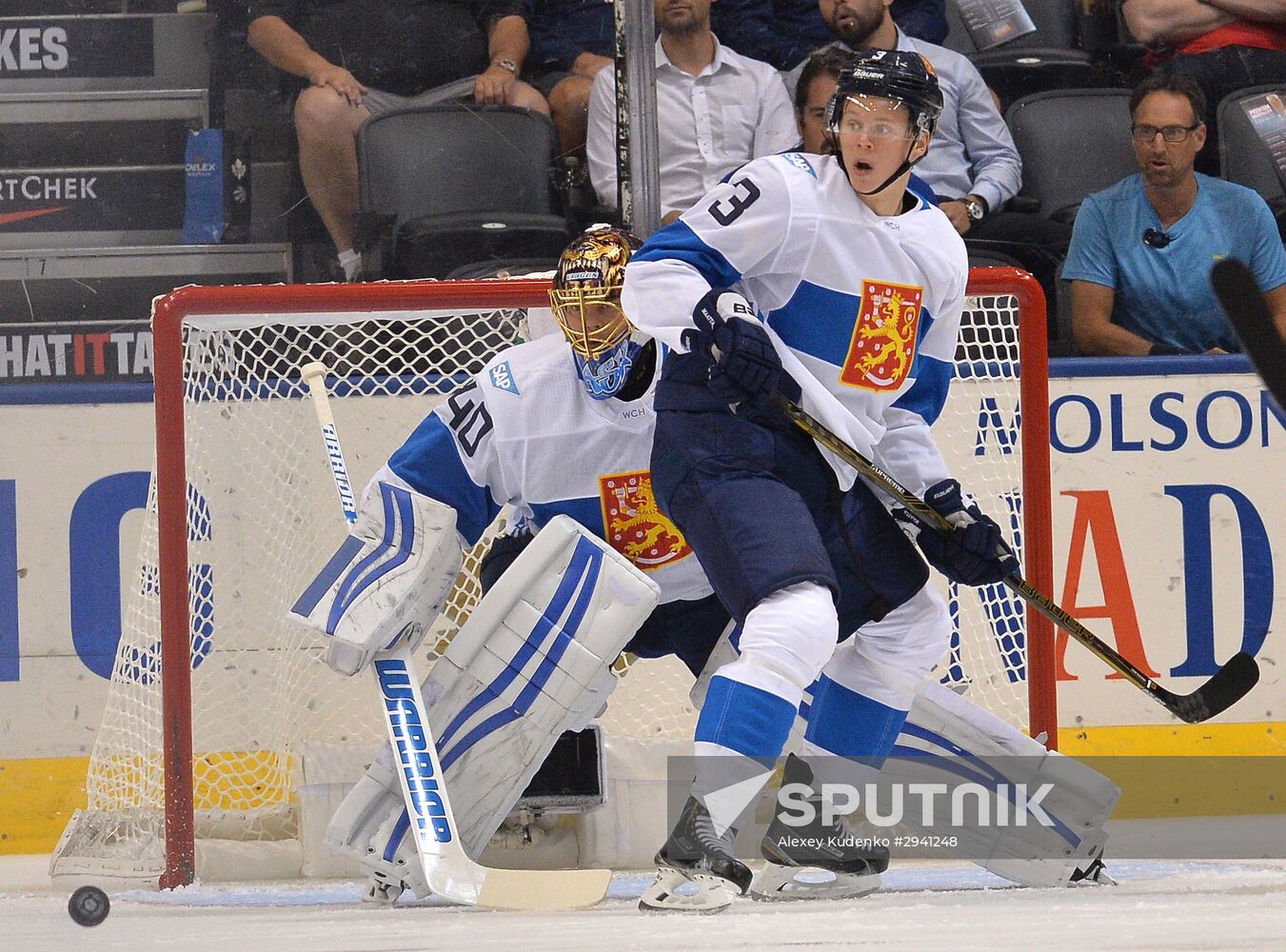 World Cup of Hockey. Sweden vs. Finland