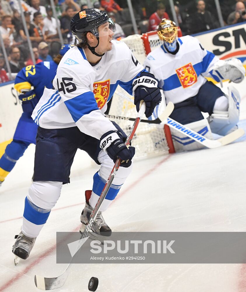World Cup of Hockey. Sweden vs. Finland