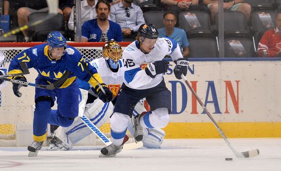 World Cup of Hockey. Sweden vs. Finland