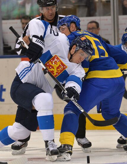 World Cup of Hockey. Sweden vs. Finland