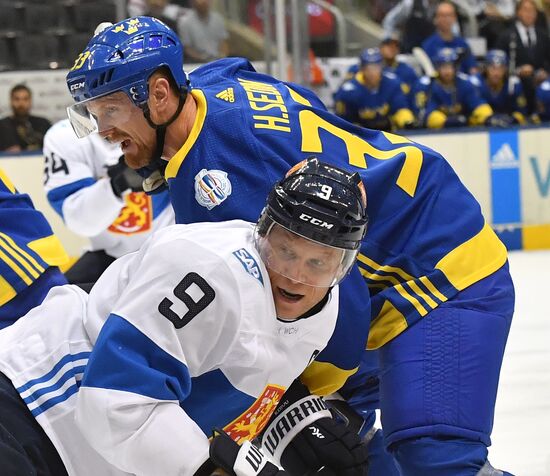 World Cup of Hockey. Sweden vs. Finland