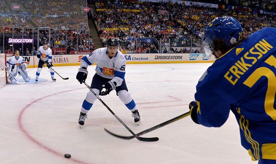 World Cup of Hockey. Sweden vs. Finland