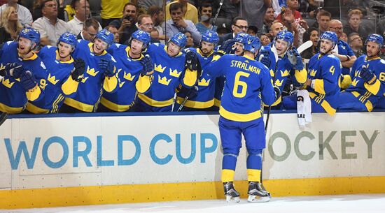 World Cup of Hockey. Sweden vs. Finland