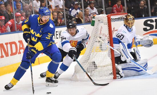 World Cup of Hockey. Sweden vs. Finland