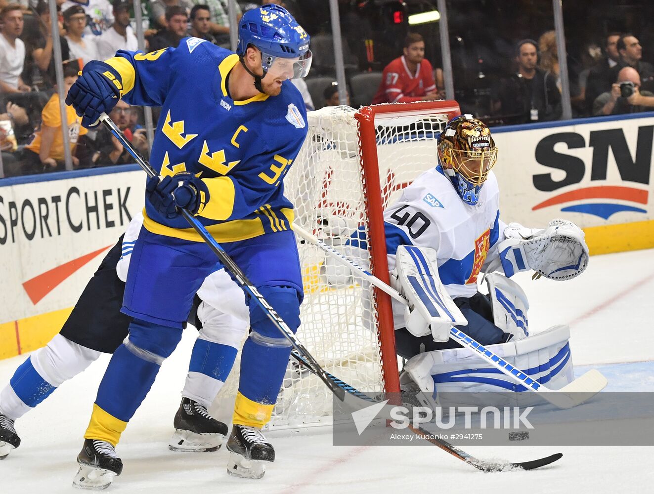World Cup of Hockey. Sweden vs. Finland