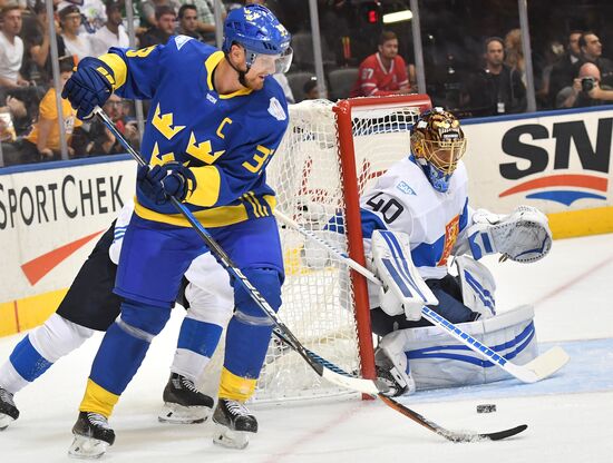 World Cup of Hockey. Sweden vs. Finland