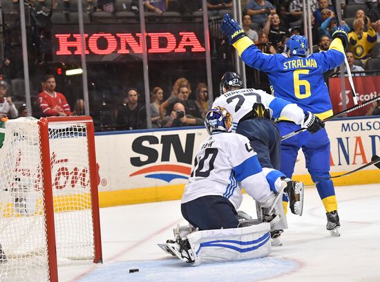World Cup of Hockey. Sweden vs. Finland