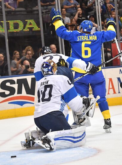 World Cup of Hockey. Sweden vs. Finland