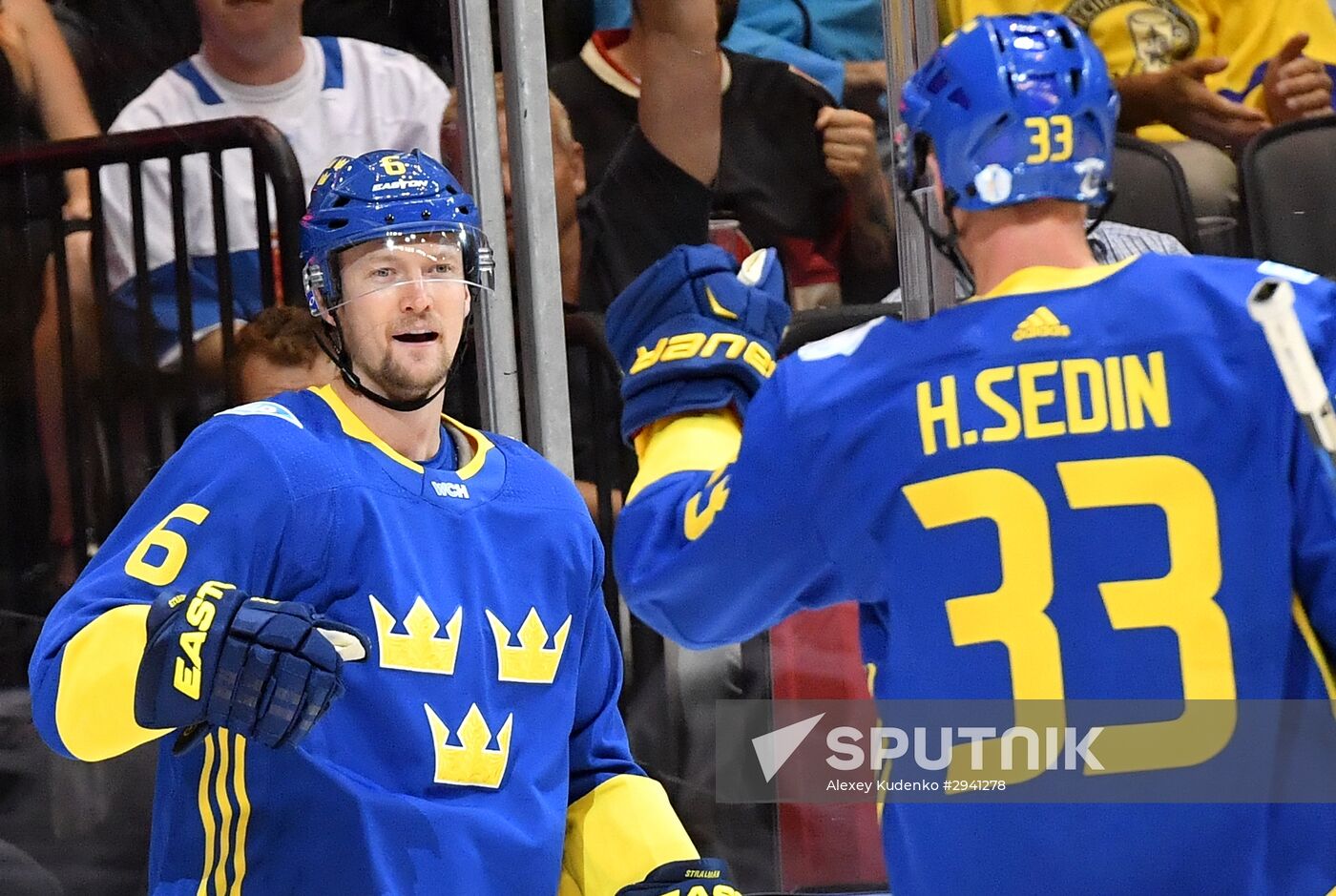 World Cup of Hockey. Sweden vs. Finland