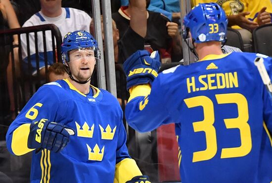 World Cup of Hockey. Sweden vs. Finland