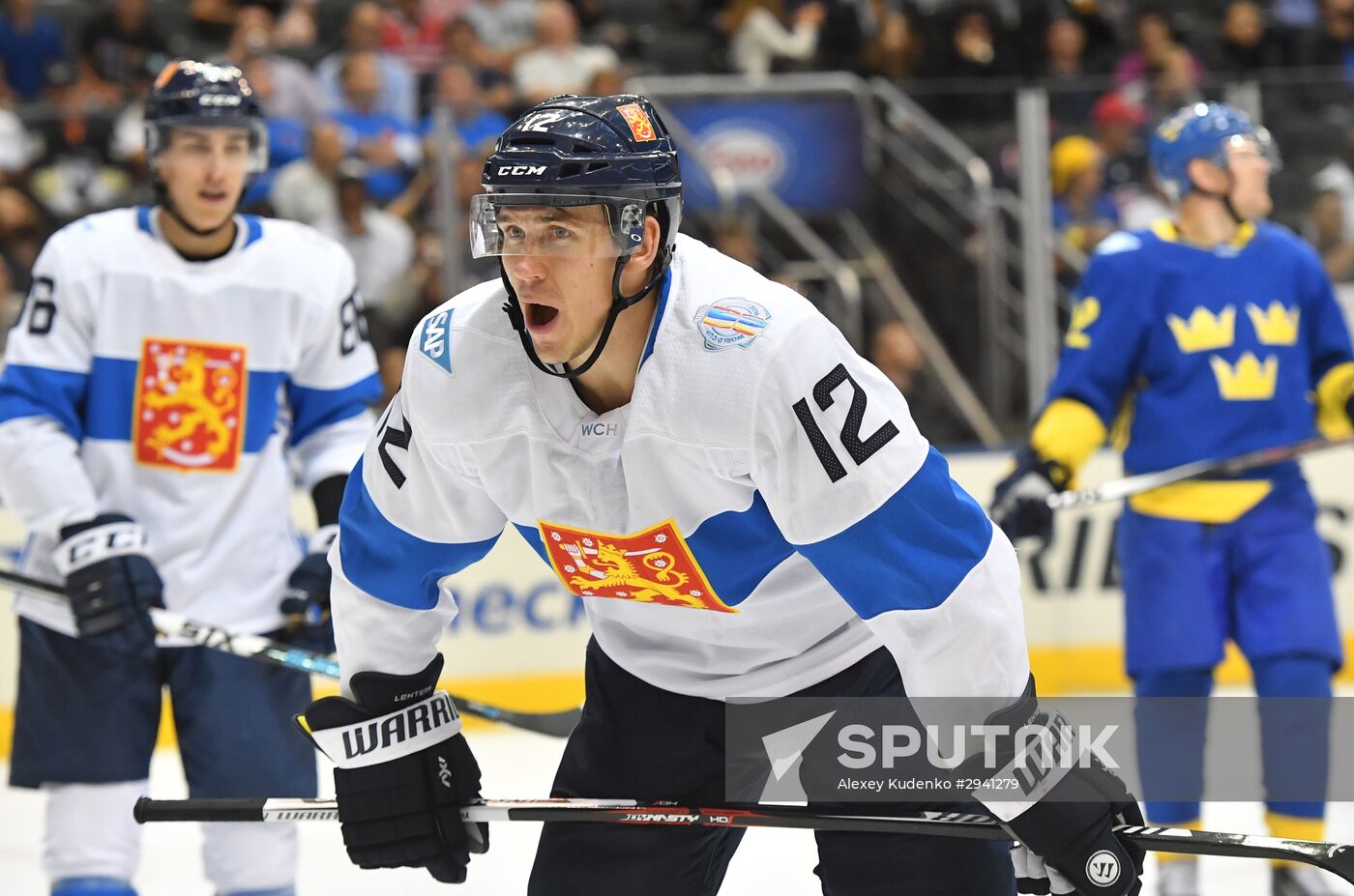World Cup of Hockey. Sweden vs. Finland